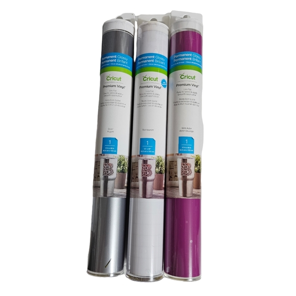 Cricut Office Cricut Permanent Glossy Premium Vinyl Poshmark